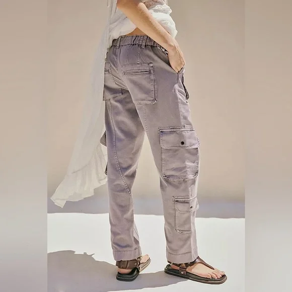 Free People women’s Tahiti Cargo Pants - Picture 6 of 10